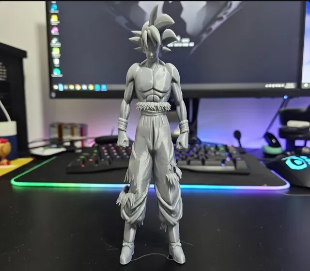 Ultra Instinct Goku v2 DragonBall 3D Model — Фото 2 из 4