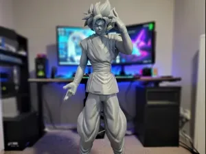 Life-Size Goku Black Dragonball 3D Model