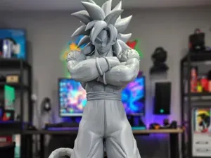 Life-Size Goku Daima SSJ5 Dragonball 3D Model
