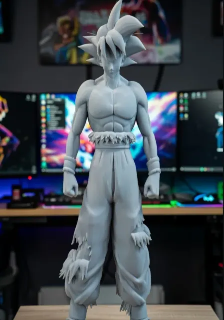 Life-Size Ultra Instinct Dragonball 3D Model — Фото 2 из 4