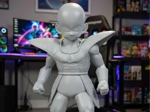 Life-Size Krillin Z Dragonball 3D Model