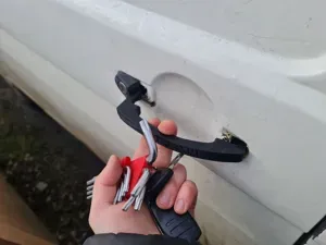 VW T5 side sliding door handle