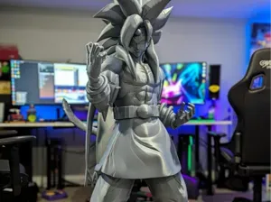 Life-Size Goku AF SSJ6 Dragonball 3D Model Part 1