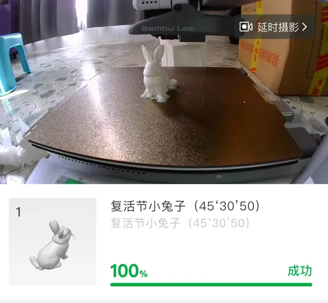 复活节小兔子 无支撑 一体打印 — Фото 2 из 3