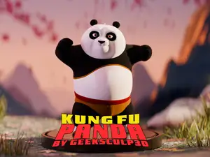 Kung Fu Panda Po Collectible Figurine
