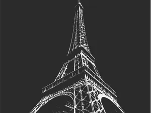 Eiffel Tower Lamp/Decor