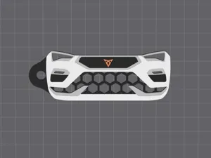 Cupra Ateca Keychain