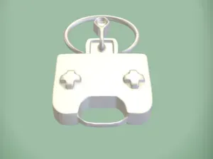 portachiavi apribottiglie ispirato al NES