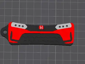 Honda Civic FL5 Keychain