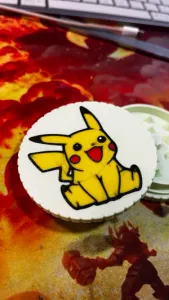 Pokémon-Inspired herb Grinder Magnetic Closure