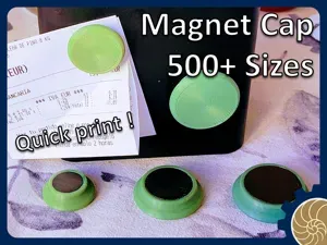 Parametric Magnet - Caps 500+ sizes