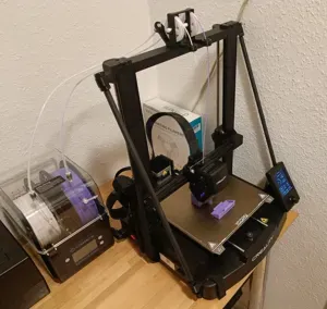 Ender v3 SE KE Gantry support No drilling+RaiseLCD