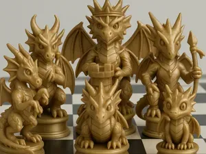 Dragon Chess by Printito