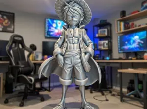 Life-Size One Piece Monkey D. Luffy 3D Model