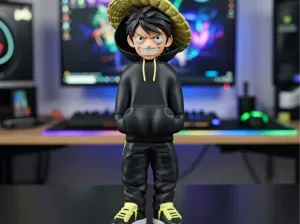 Urban Vibes Monkey D. Luffy – Blacked Out Drip