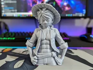 One Piece Monkey D Luffy The Pirate Bust Edition