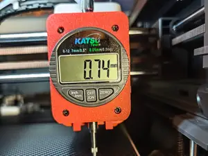 Digital Dial Indicator Mount for Anycubic Kobra S1