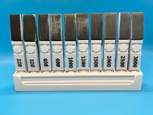 Stand, pegboard hldr, cut guide for Sanding Sticks