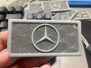 奔驰车标挂坠