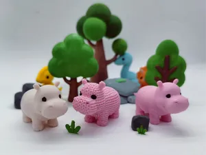 针织可爱河马