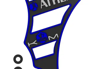AM6 FRONT SPROCKET COVER ATHENA/KRM