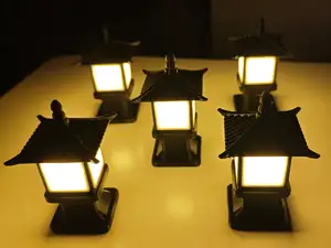 古风氛围小灯园林灯