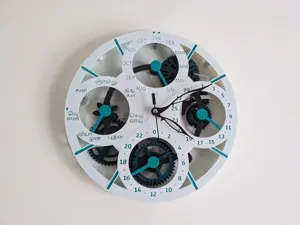 Tamil Face Dial for Perpetual Calendar Clock
