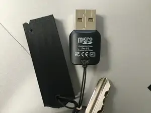 SD Card Keychain Print In Place Remix