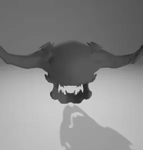 Doom Lost Soul Skull Demon Statue Decoration Prop