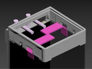 Dennerle Aquarium Nano Cube 30L Tank Riser