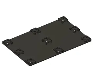Universal Cable Tie Mounting Plate Wire Organizer