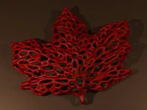 Maple Leaf Voronoi