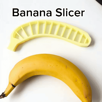 Banana Slicer – Quick & Even Banana Slices!