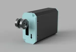 A320 landing lever for simulation