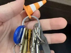 可堆叠雪糕筒 锥桶 钥匙扣