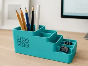 BROSCO Step Desk Organizer - Multi-Compartment