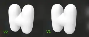3D Bubble Letters of the Alphabet V2 (Smoother)