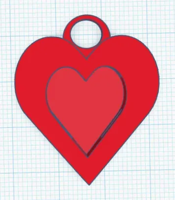Llavero Corazón Doble - Diseño Elegante — Фото 2 из 4