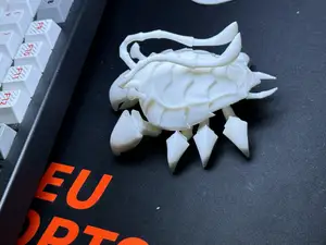 完美分件!英雄联盟/金铲铲 河蟹 (迅捷蟹) 3D打印模型,丝滑不翻车!