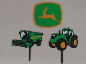john deere combine and tractor topper