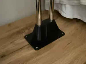 Plastic Pole Holder for Clothes Rail