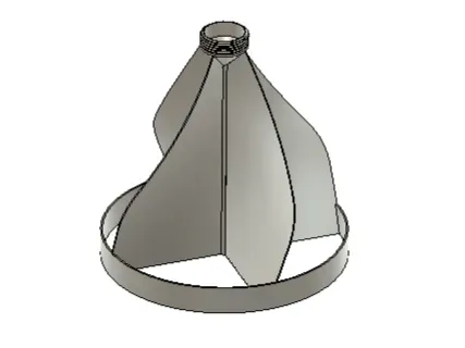 Хвостовик стабілізатор Fusion 360