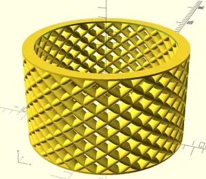 Parametric Customizable Helix Cup, Container Bowl