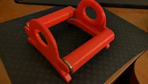 Freestanding filament spool roller V2
