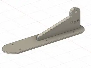 Lowrance Elite 9 FS - Transducer bracket