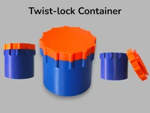Twist-Lock Container