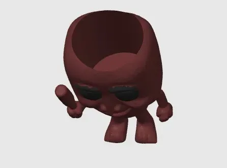 Tung Tung Sahur Pen Holder meme Brainrot italiano — Image 2 of 2