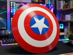 Captain America’s Shield – Pre-Colored Edition