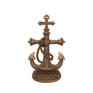 Old anchor - Âncora antiga