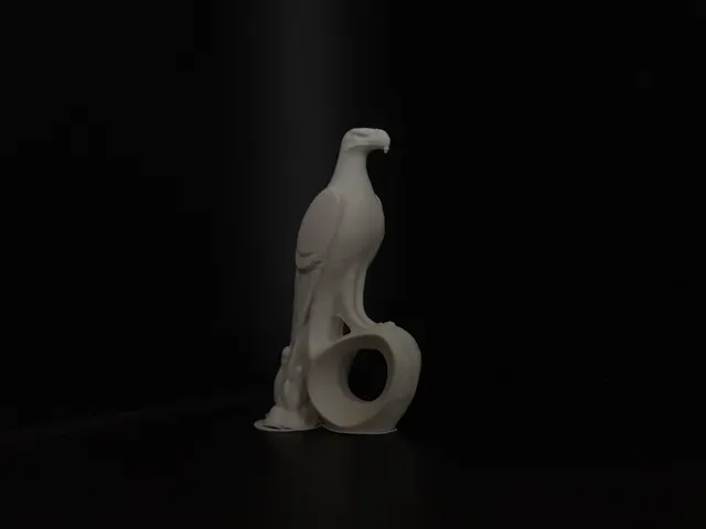 抽象极简老鹰雕塑 一体打印 a1mini适用 — Image 2 of 4